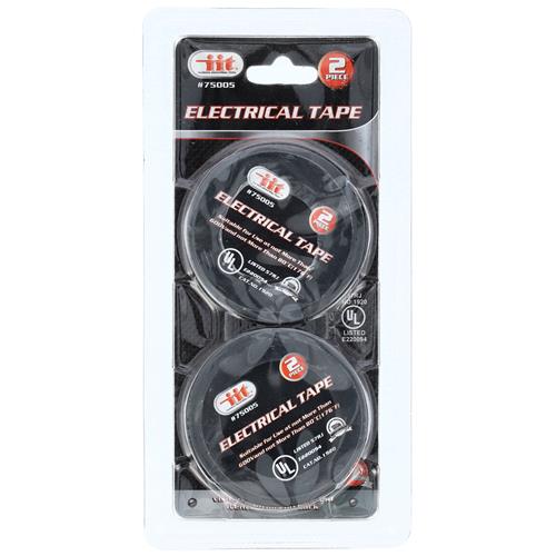 2PC UL Electric Tape 0.625 Inch by 60 Feet Durable Insulation Tape