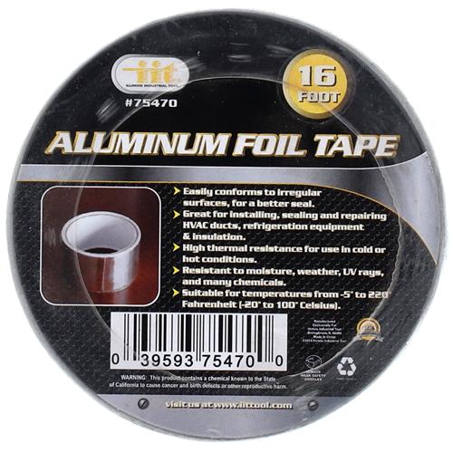 2 Inch by 16 Foot Aluminum Foil Tape for HVAC Systems