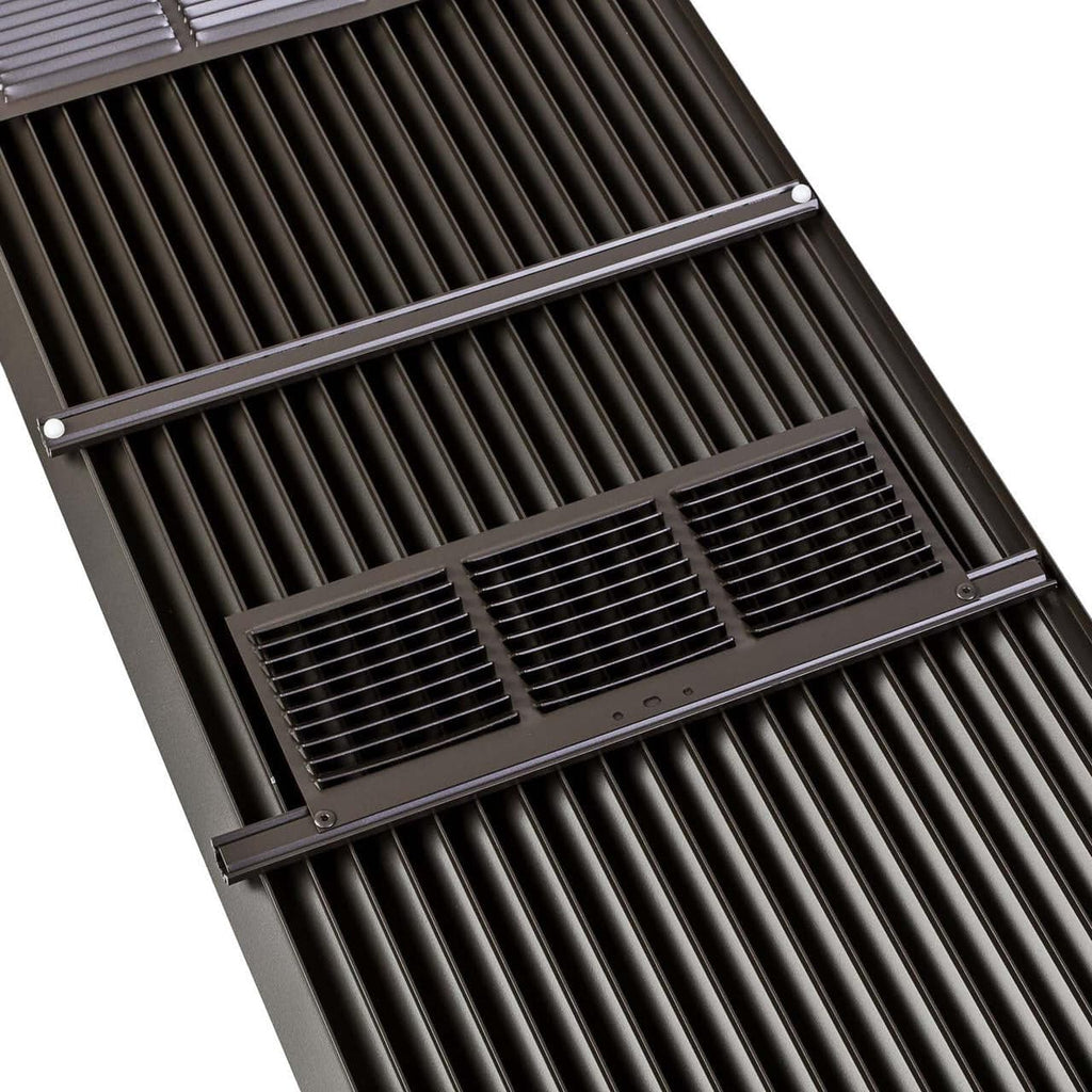 Amana AGK01DB Architectural Aluminum Grille Baked Enamel Finish Wall Sleeve -  Dark Bronze