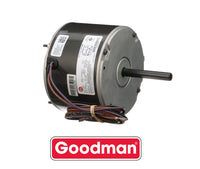 Goodman Amana B13400251S Condenser Fan Motor - 1/6 HP 1075 RPM 208-230V 1PH 1.0A OEM Replacement