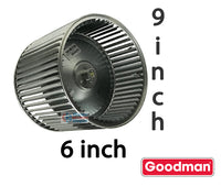 Goodman B1368042S Furnace Blower Wheel – Genuine OEM 9" Diameter 6" Wide Clockwise
