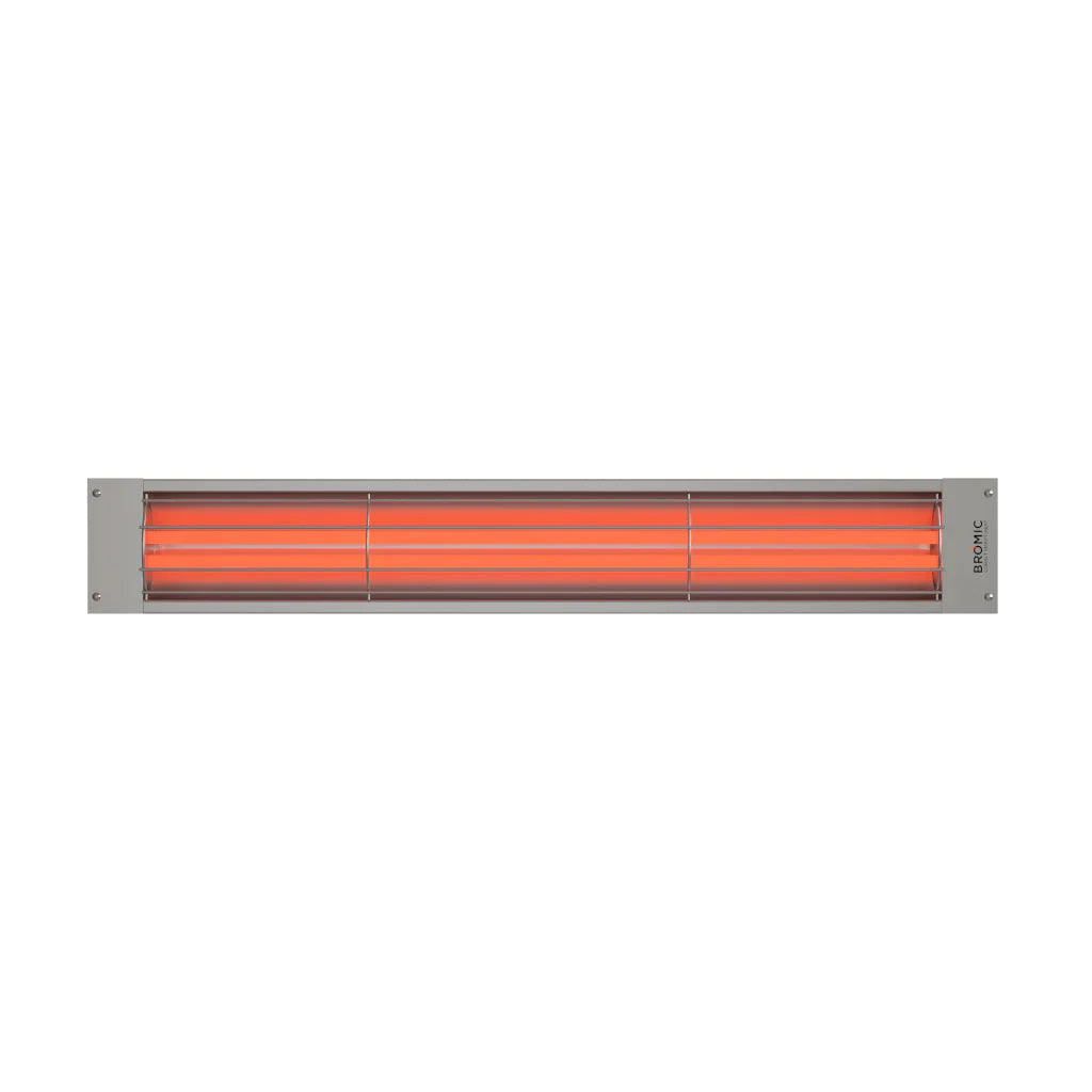 Bromic Heating - 56" Cobalt Smart Electric Heater Silver 6000W - 208V - Freedom HVAC Supply