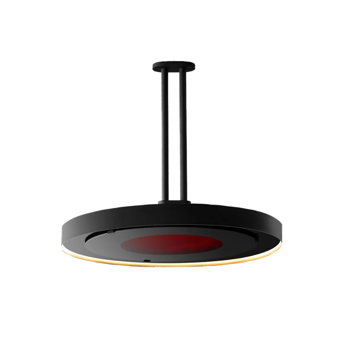 Bromic Heating - Eclipse Electric 24 Inch 600mm Twin Straight Ceiling Pole - Freedom HVAC Supply