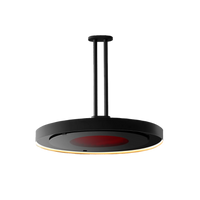 Bromic Heating - Eclipse Electric 24 Inch 600mm Twin Straight Ceiling Pole - Freedom HVAC Supply