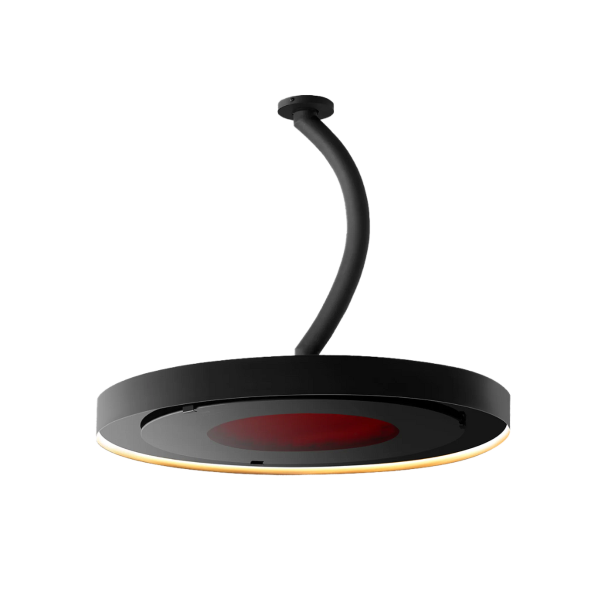 Bromic Heating - Eclipse Electric 24 Inch 600mm Curved Ceiling Pole - Freedom HVAC Supply