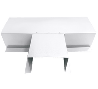 Commercial Series - 24 Gauge Line Set Cover T-Joint Connectors - Premium Quality