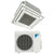 18,000 Btu Daikin 20 SEER Ceiling Cassette Ductless Mini-Split Air Conditioner Heat Pump System  RX18RMVJU9A + FFQ18Q2VJU + BYFQ60C2W1W
