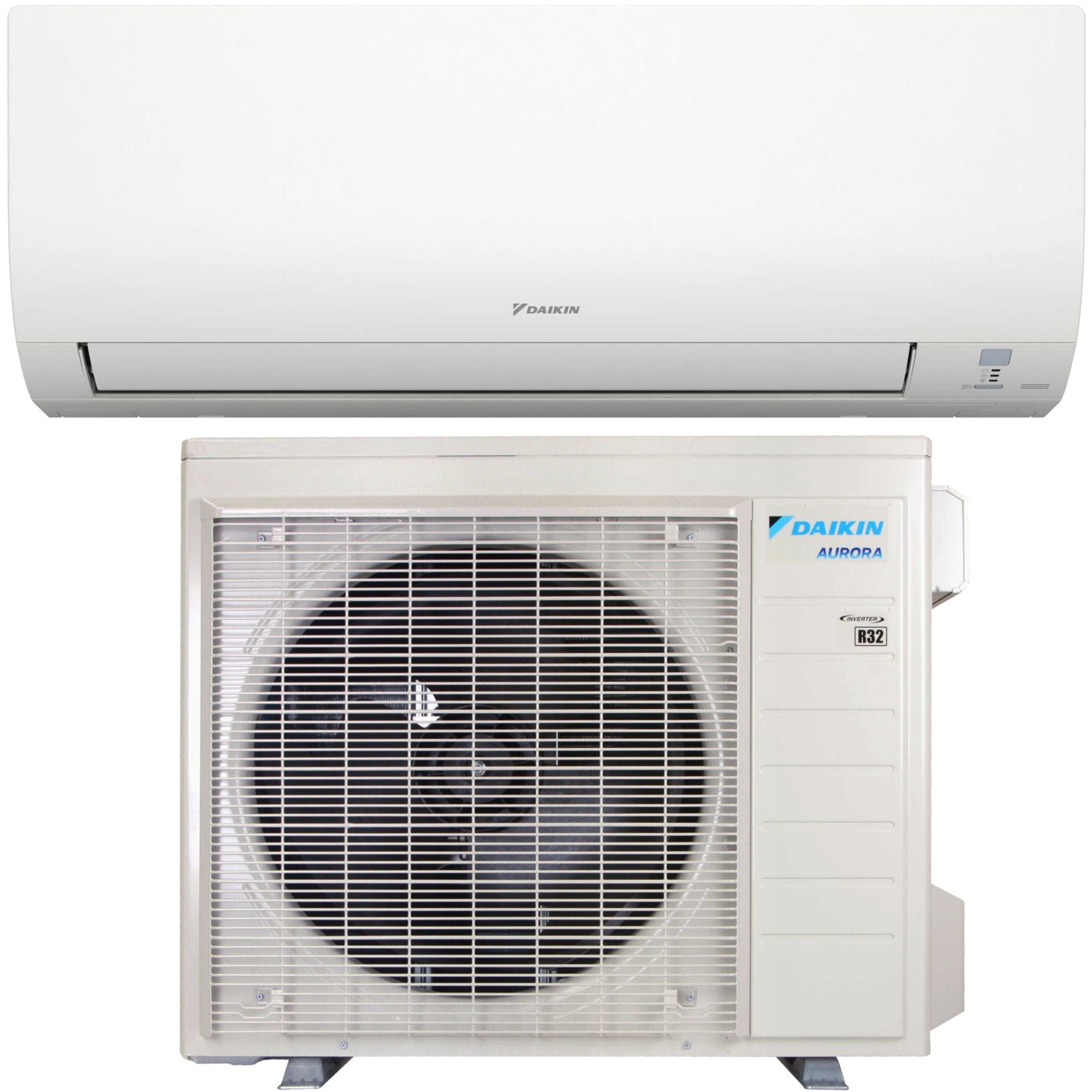 Daikin 24,000 BTU 21 SEER2 AURORA Series Low Ambient Ductless Mini-Split Wall Mount Heat Pump Air Conditioner - R32 Wi-Fi Enabled