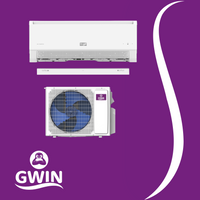 GWIN 36,000 BTU 20 SEER 230V  Single Zone Ductless Mini-Split Complete System With 15 Foot Line Set And Communication Wire