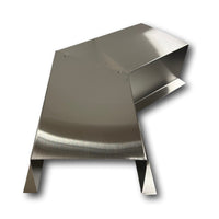 Industrial Series - 22 Gauge Line Set Cover 45° Side Turning Elbows