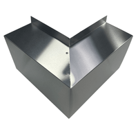 Industrial Series - 22 Gauge Line Set Cover Outside Corner Elbows - Premium Quality