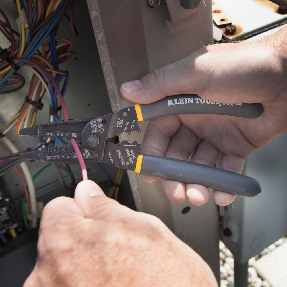 Klein 1009 Long-Nose Wire Stripper/Crimper