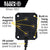 Klein 29601 PowerBox 1, Magnetic Mounted Power Strip with Integrated LED Lights