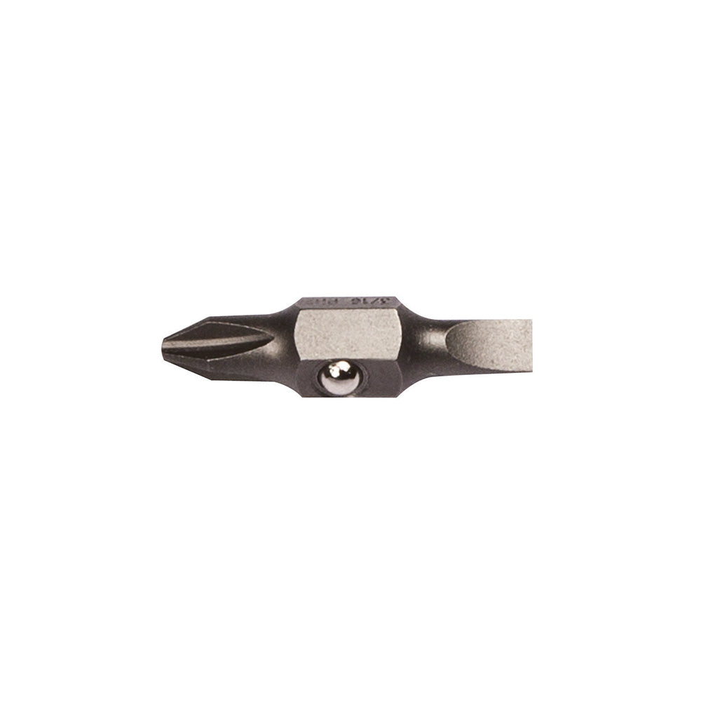 Klein 32412 Bit for Stubby #2 PH 3/16" Slotted