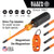 Klein 33736INS Screwdriver Set, 1000V Slim-Tip Insulated and Magnetizer, 6-Piece