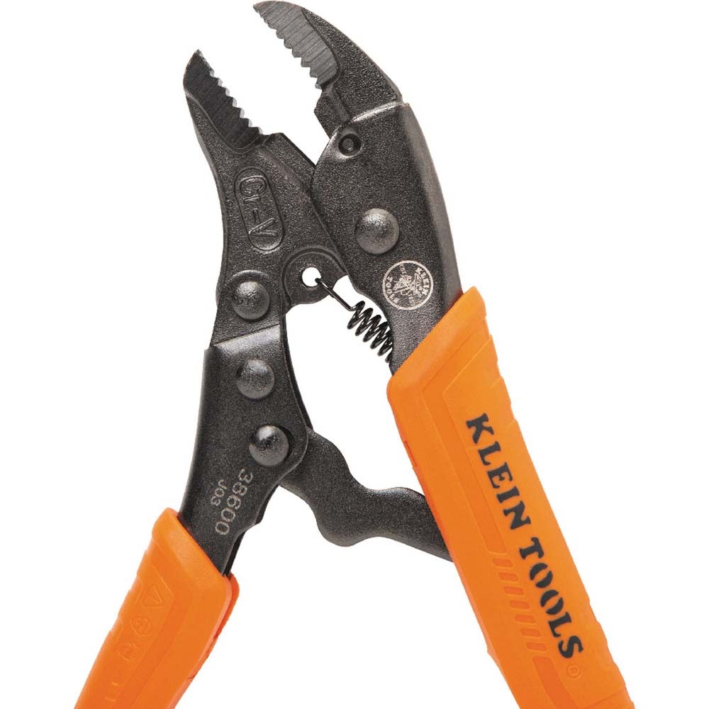 Klein 38600 Curved Jaw Locking Pliers, 5-Inch