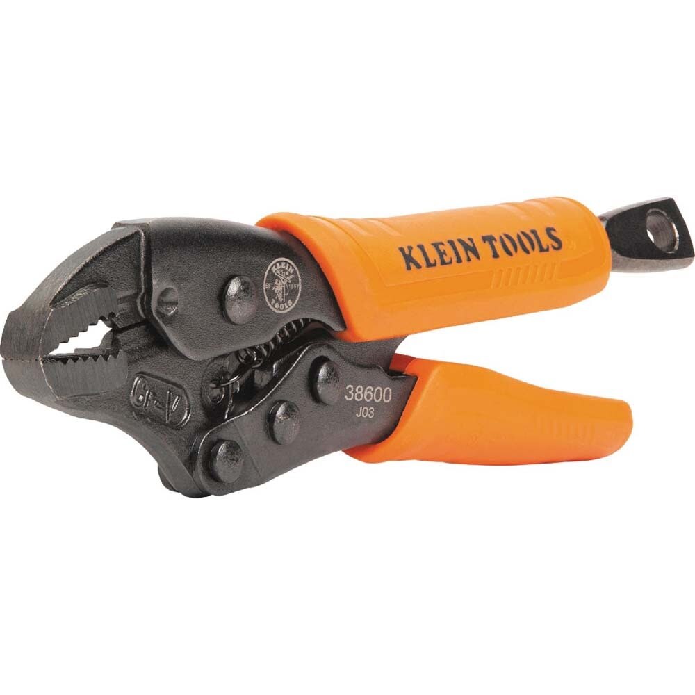 Klein 38600 Curved Jaw Locking Pliers, 5-Inch