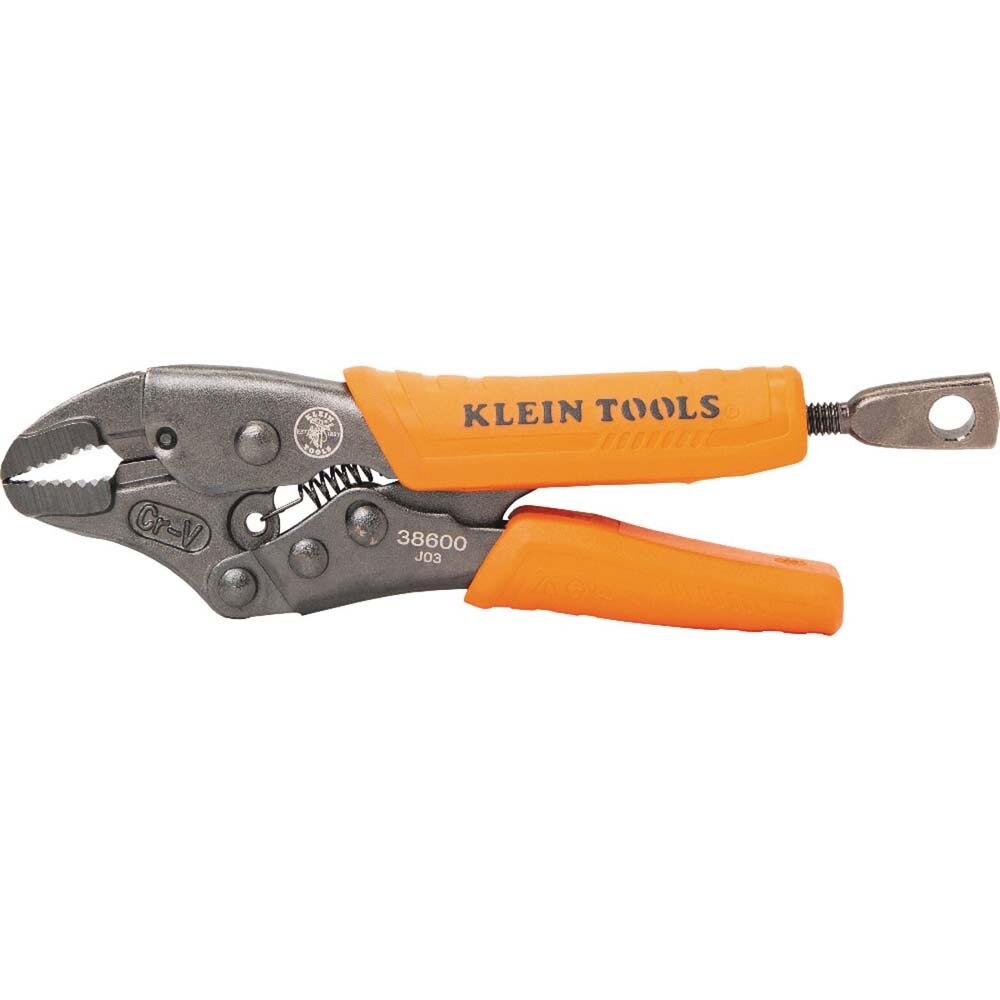 Klein 38600 Curved Jaw Locking Pliers, 5-Inch