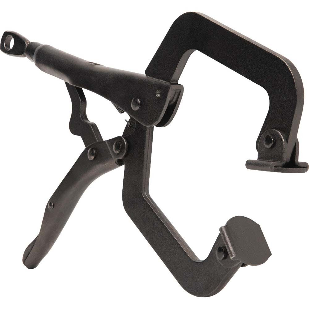 Klein 38621 C-Clamp Locking Pliers With Swivel Jaws, 9-Inch