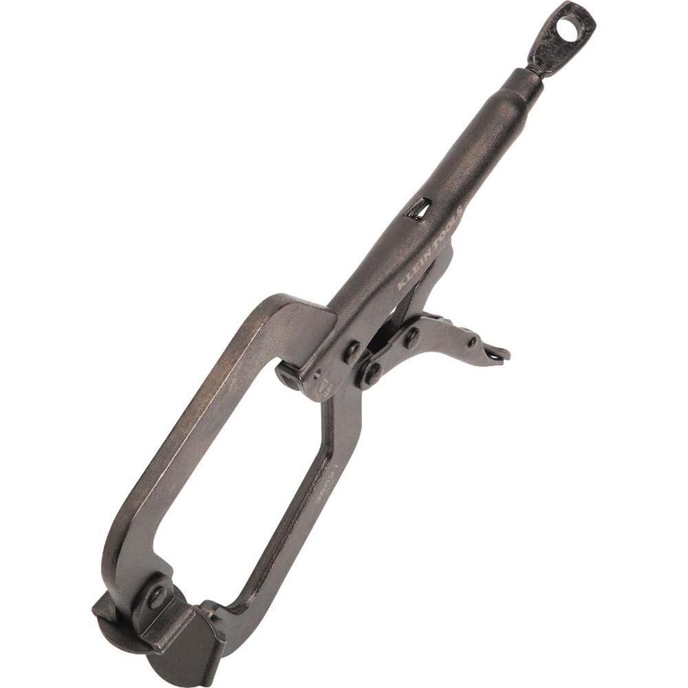 Klein 38621 C-Clamp Locking Pliers With Swivel Jaws, 9-Inch