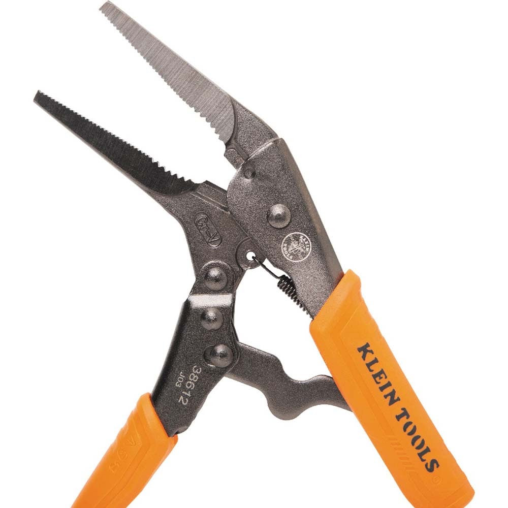 Klein 38661 Long Nose Locking Pliers Set, 6- and 9-Inch, 2-Piece
