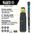 Klein 38PNDHC 3/8" Hollow Magnetic Color-Coded Power Nut Driver