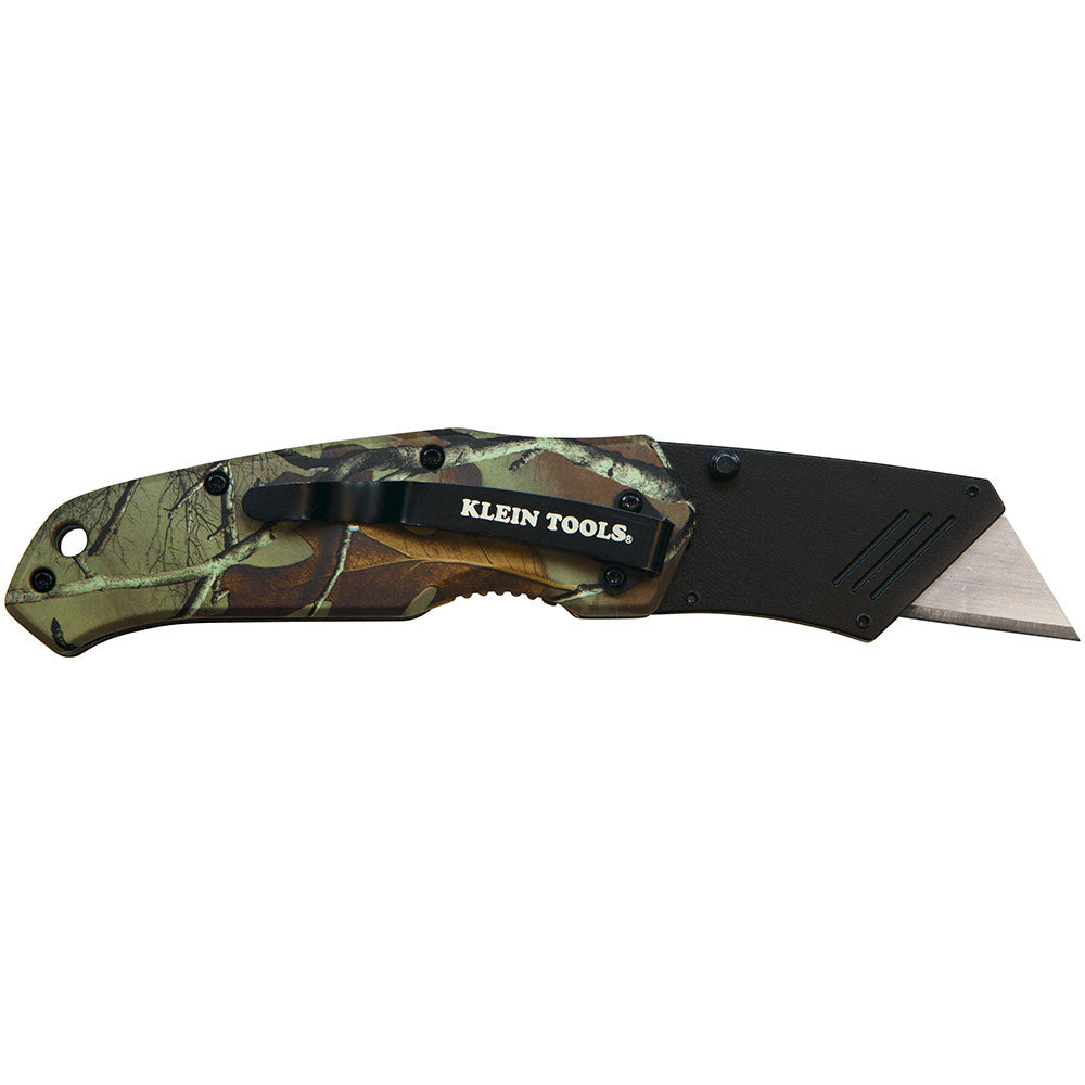 Klein 44135 Folding Utility Knife Camo Assisted-Open