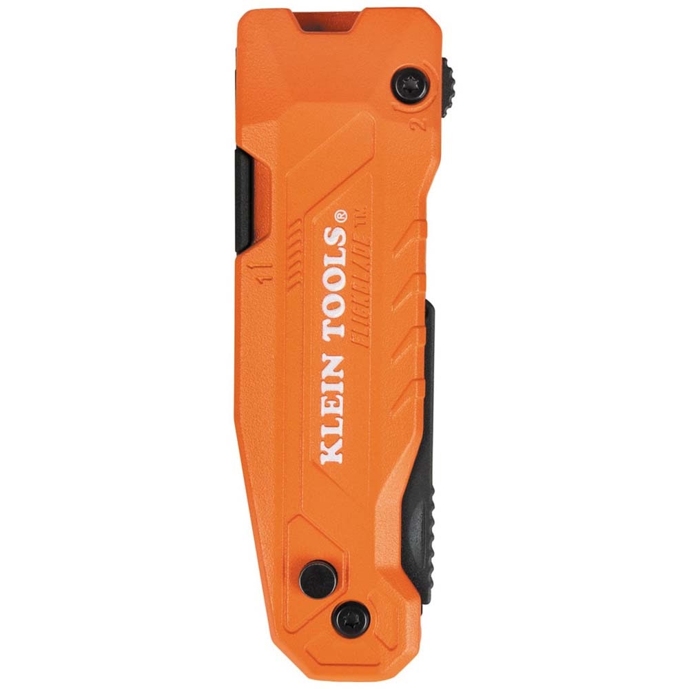 Klein 44306 FLICKBLADE 2-in-1 Utility Knife / Scraper with Blade Storage