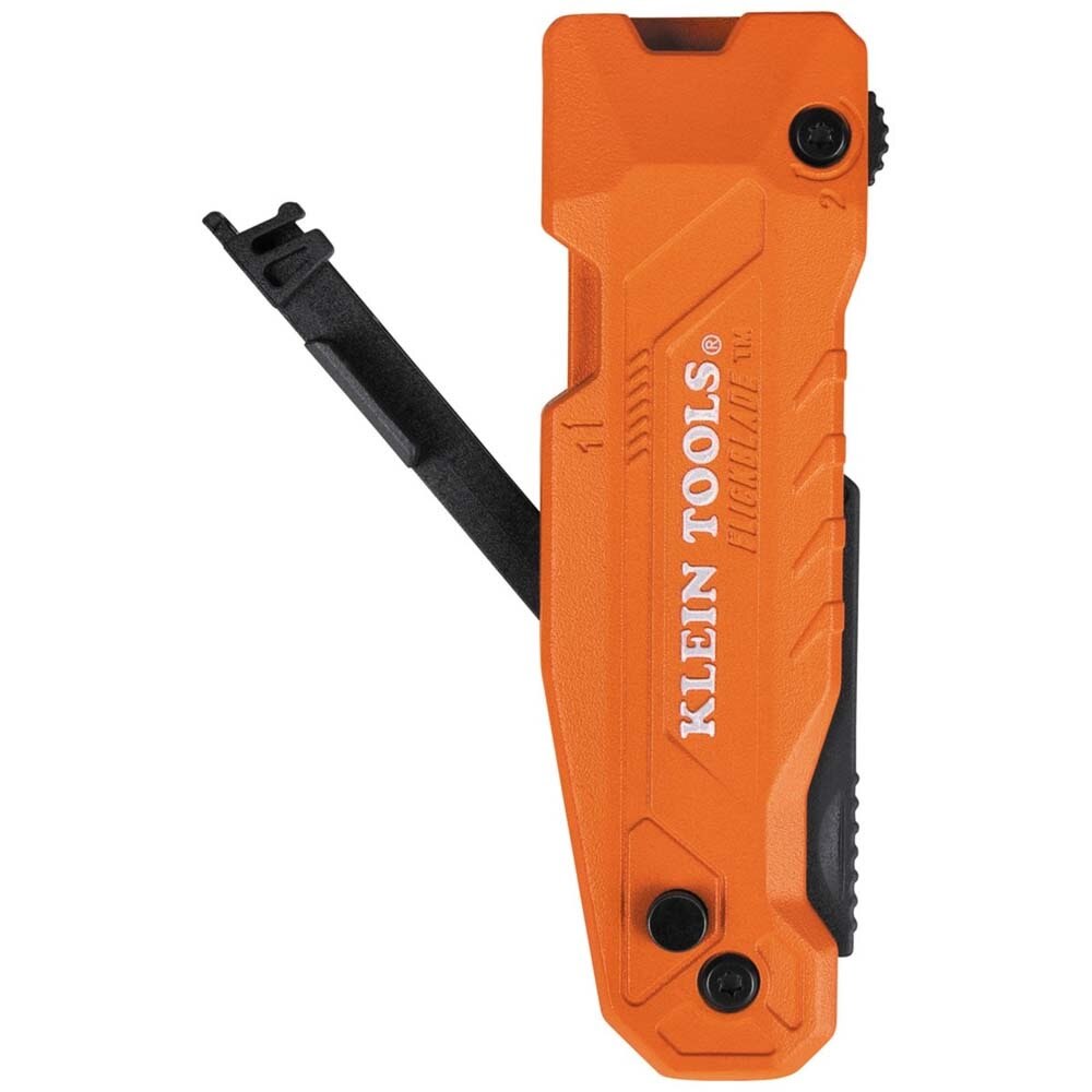 Klein 44306 FLICKBLADE 2-in-1 Utility Knife / Scraper with Blade Storage