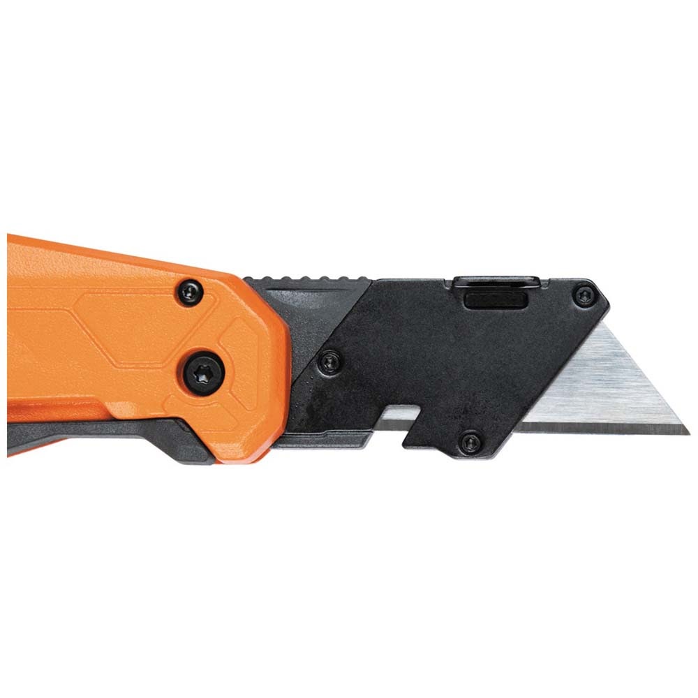 Klein 44306 FLICKBLADE 2-in-1 Utility Knife / Scraper with Blade Storage