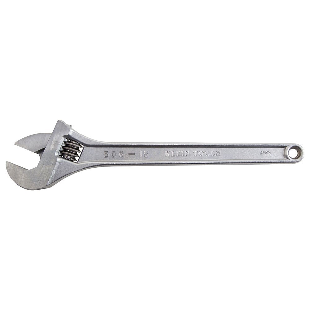 Klein Tools 506-15 Adjustable Wrench Standard Capacity, 15"