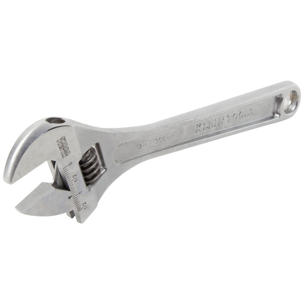 Klein Tools 507-12 Adjustable Wrench, Extra Capacity, 12"