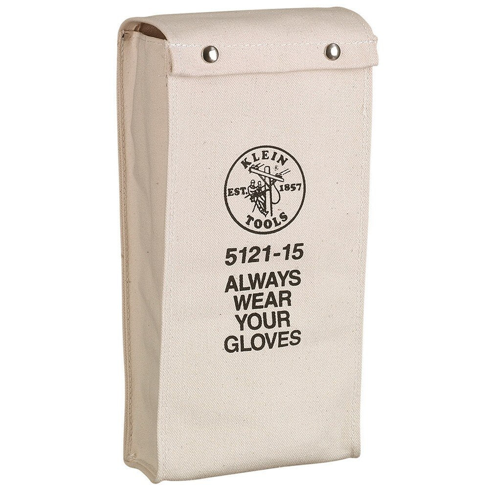 Klein Tools 5121-15 Glove Bag, No. 4 Canvas, 15&quot;