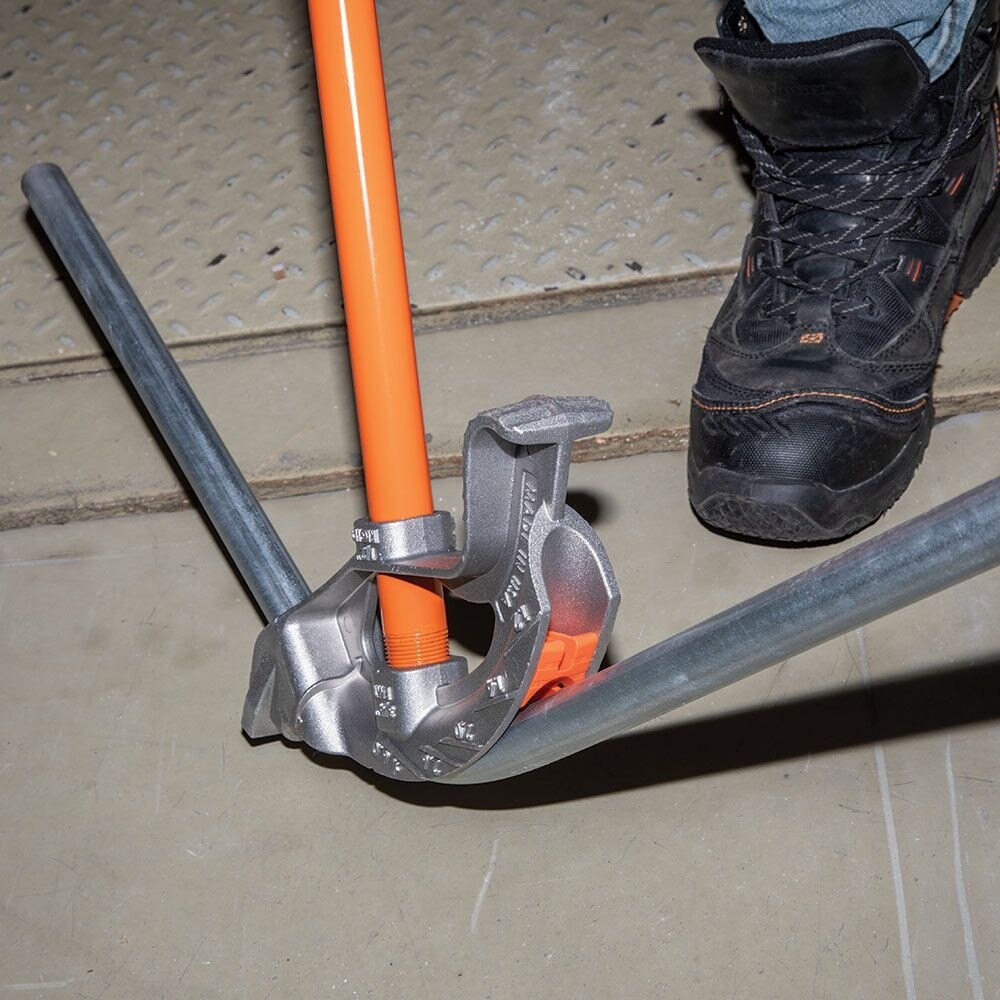 Klein 51605 Iron Conduit Bender Full Assembly, 1" EMT with Angle Setter