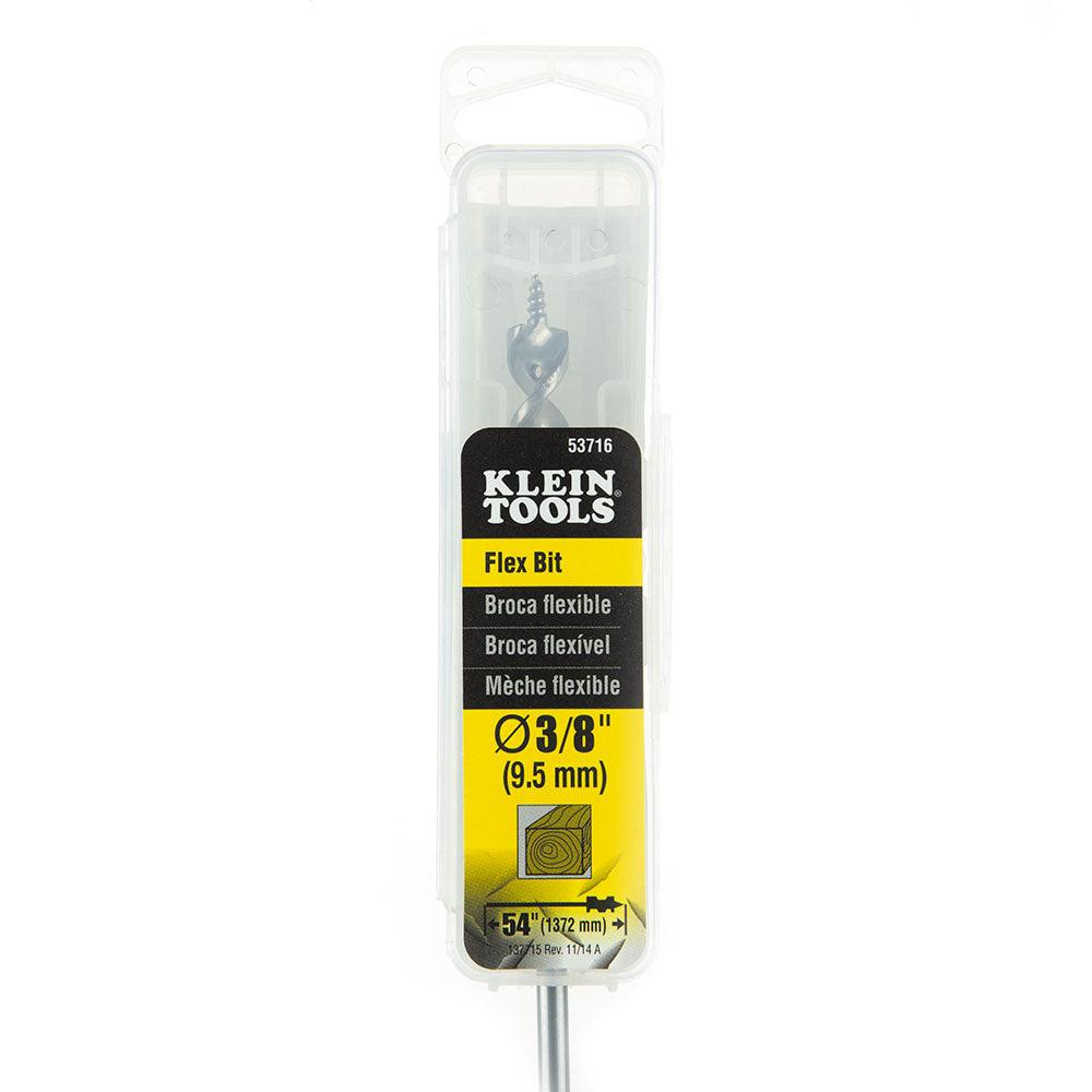 Klein Tools 53716 Flex Bit Auger 3/8" x 54"