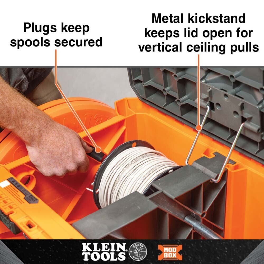 Klein 54925MBR Replacement Plugs for MODbox Wire Dispenser