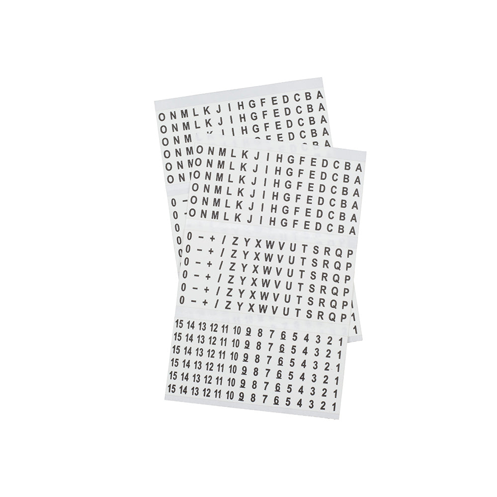 Klein 56253 Wire Markers-Black Letters, Numbers and Symbols
