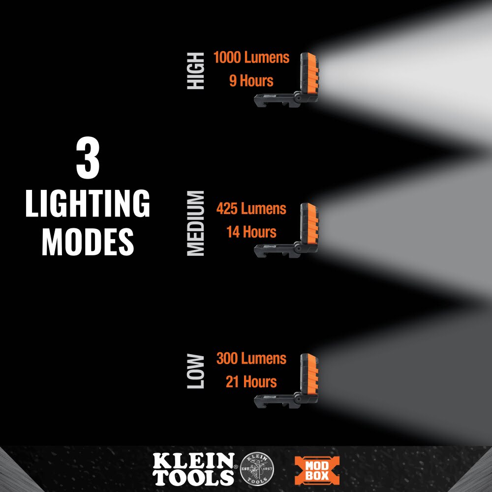 Klein 56416 MODbox Rechargeable Area Light