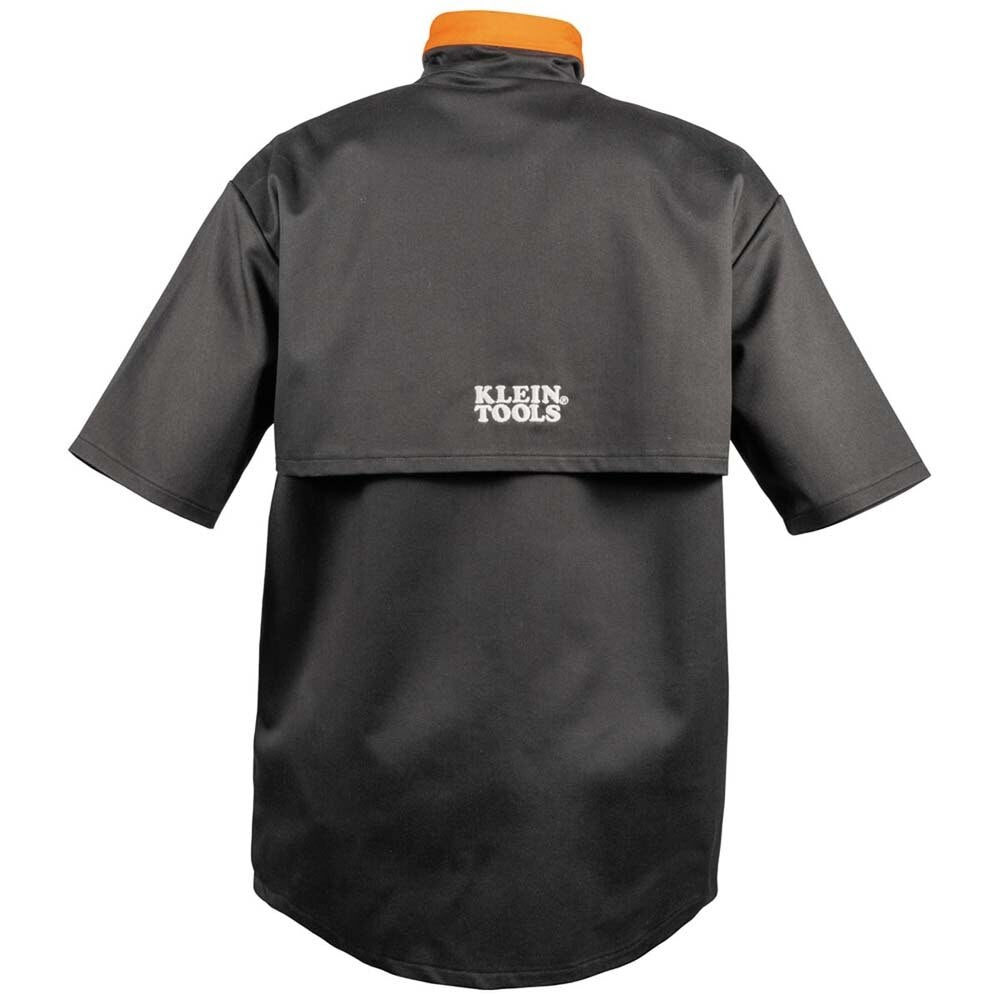 Klein 60789 Flame-Resistant Welding Jacket with Removable Welding Sleeves, XL