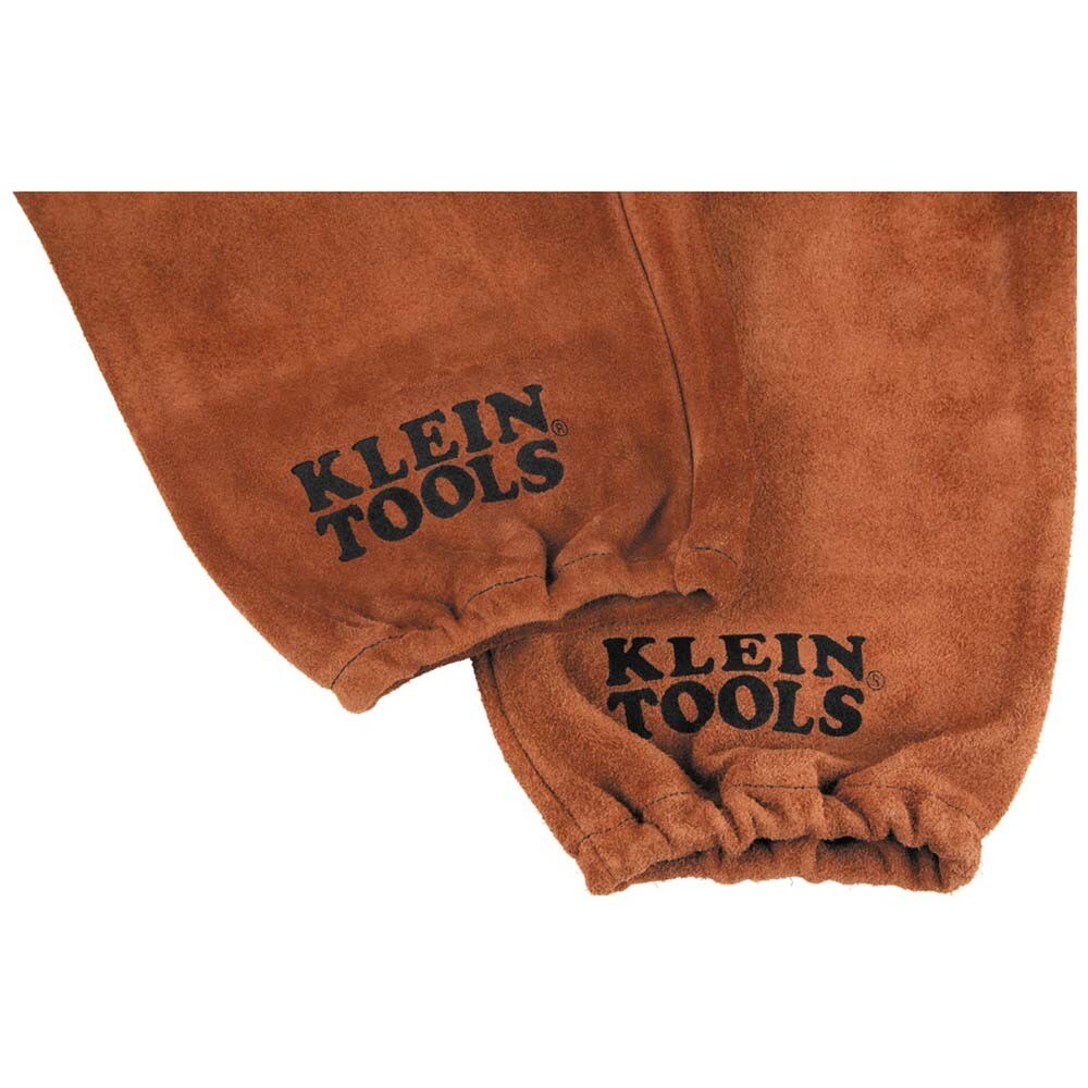 Klein 60834 Flame-Resistant Leather Welding Sleeves