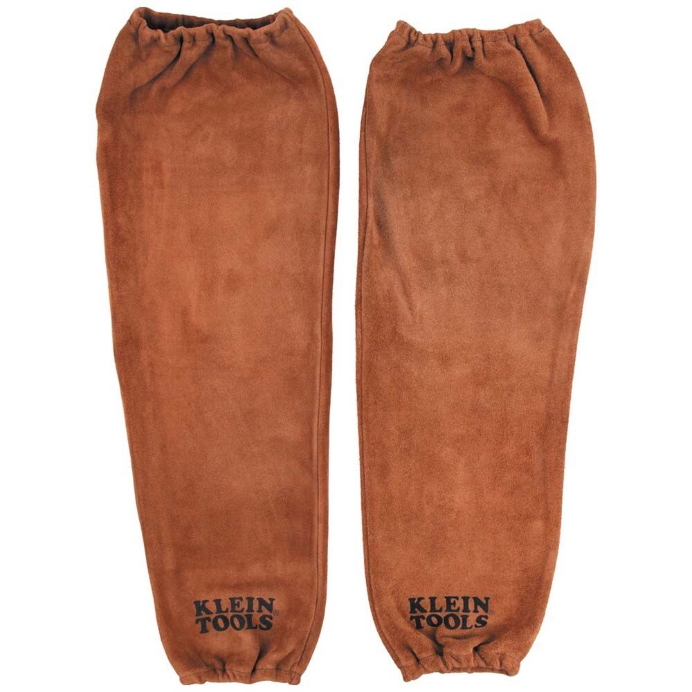 Klein 60834 Flame-Resistant Leather Welding Sleeves
