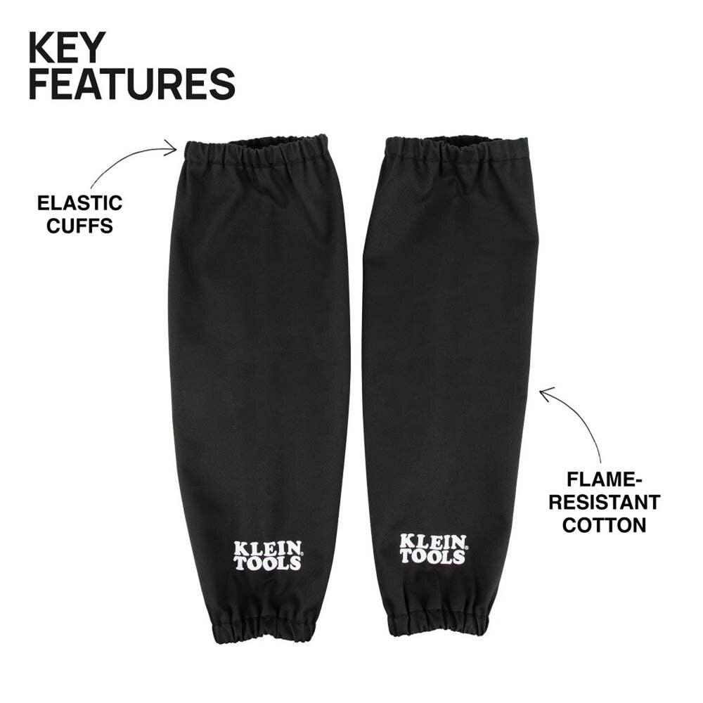 Klein 60845 Flame-Resistant Cotton Welding Sleeves