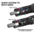 Klein 651QS Quad-4 Deep-Well Heavy-Duty Impact Flip Socket, SAE