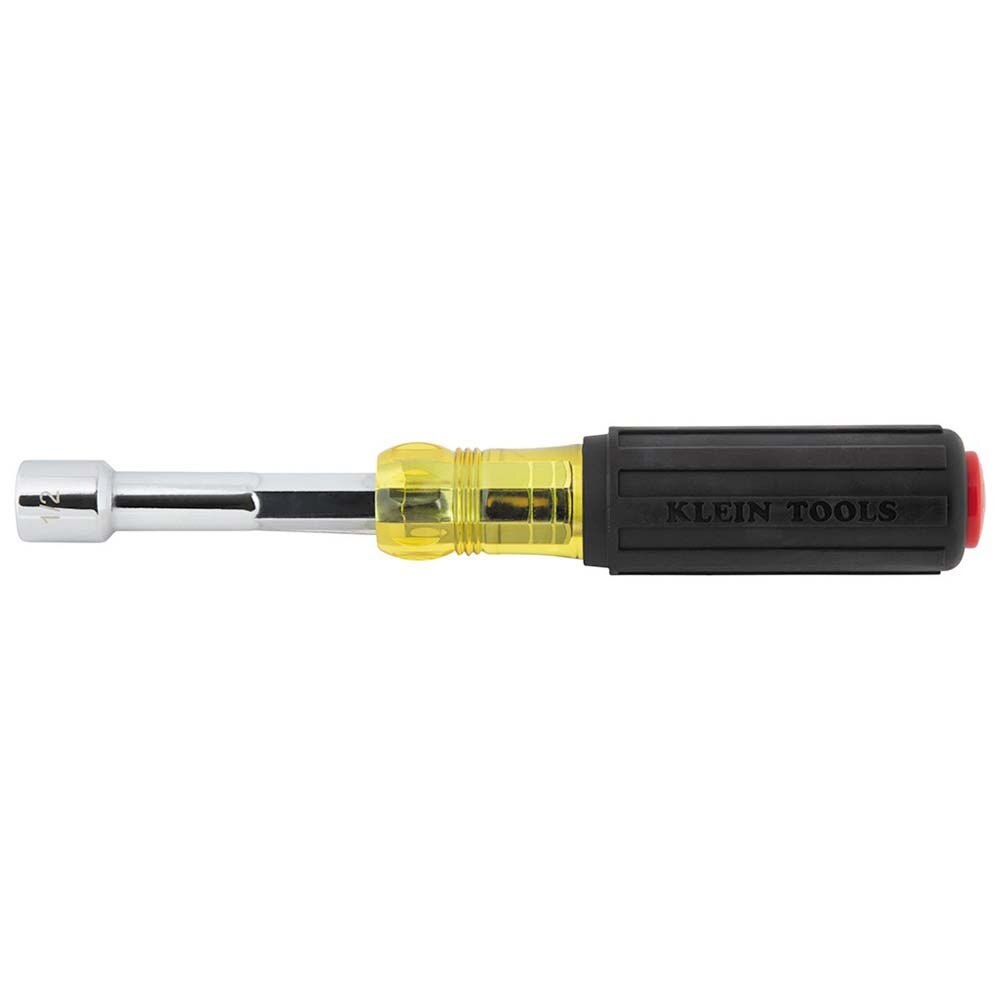 Klein 65412MAG Color-Coded Magnetic Hollow-Shaft Heavy-Duty Nut Driver, 1/2-Inch