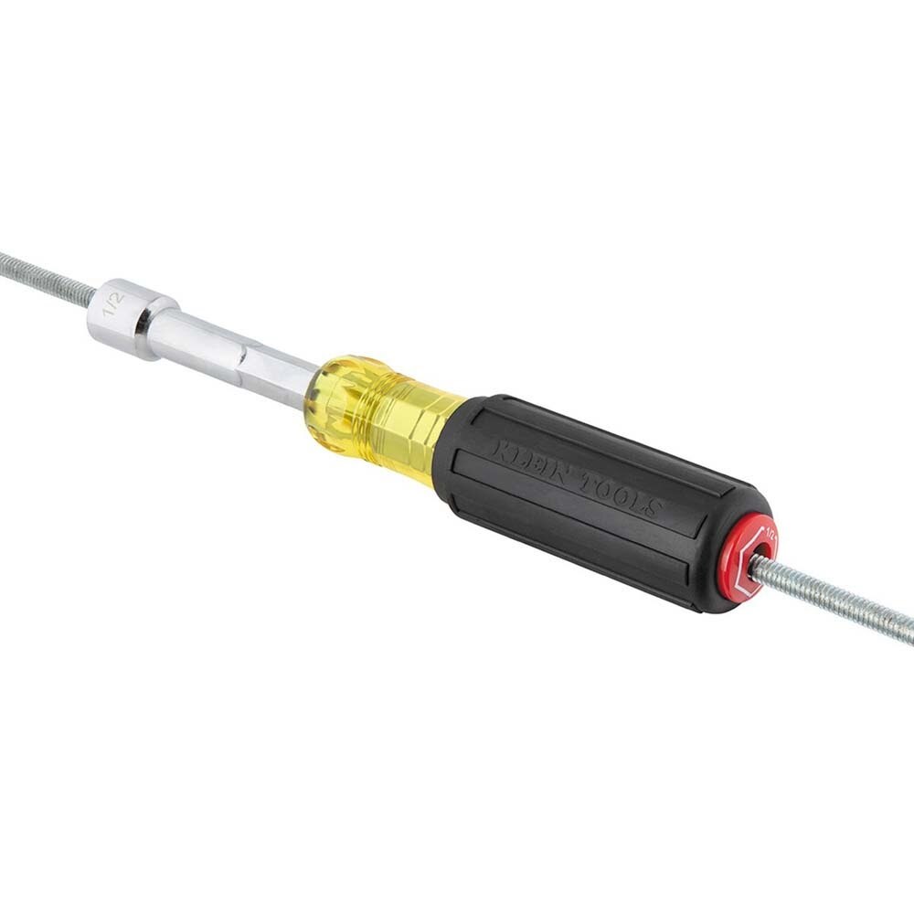Klein 65412MAG Color-Coded Magnetic Hollow-Shaft Heavy-Duty Nut Driver, 1/2-Inch