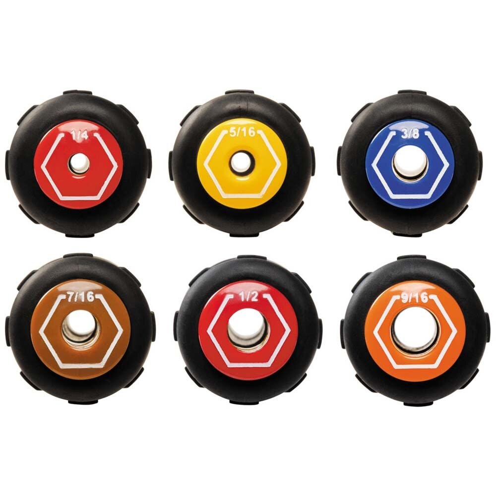 Klein 65412MAG Color-Coded Magnetic Hollow-Shaft Heavy-Duty Nut Driver, 1/2-Inch