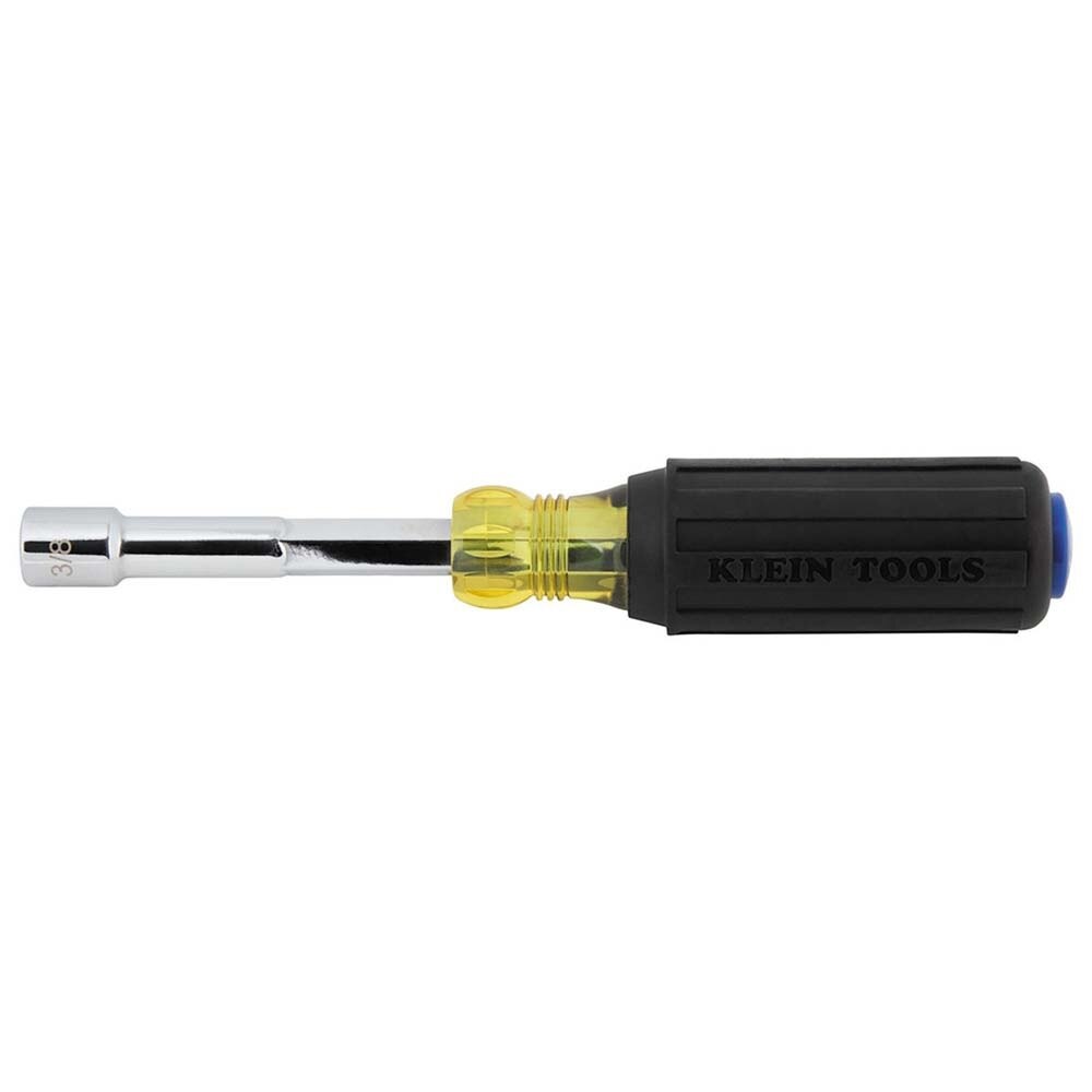 Klein 65438 Color-Coded Hollow-Shaft Heavy-Duty Nut Driver, 3/8-Inch