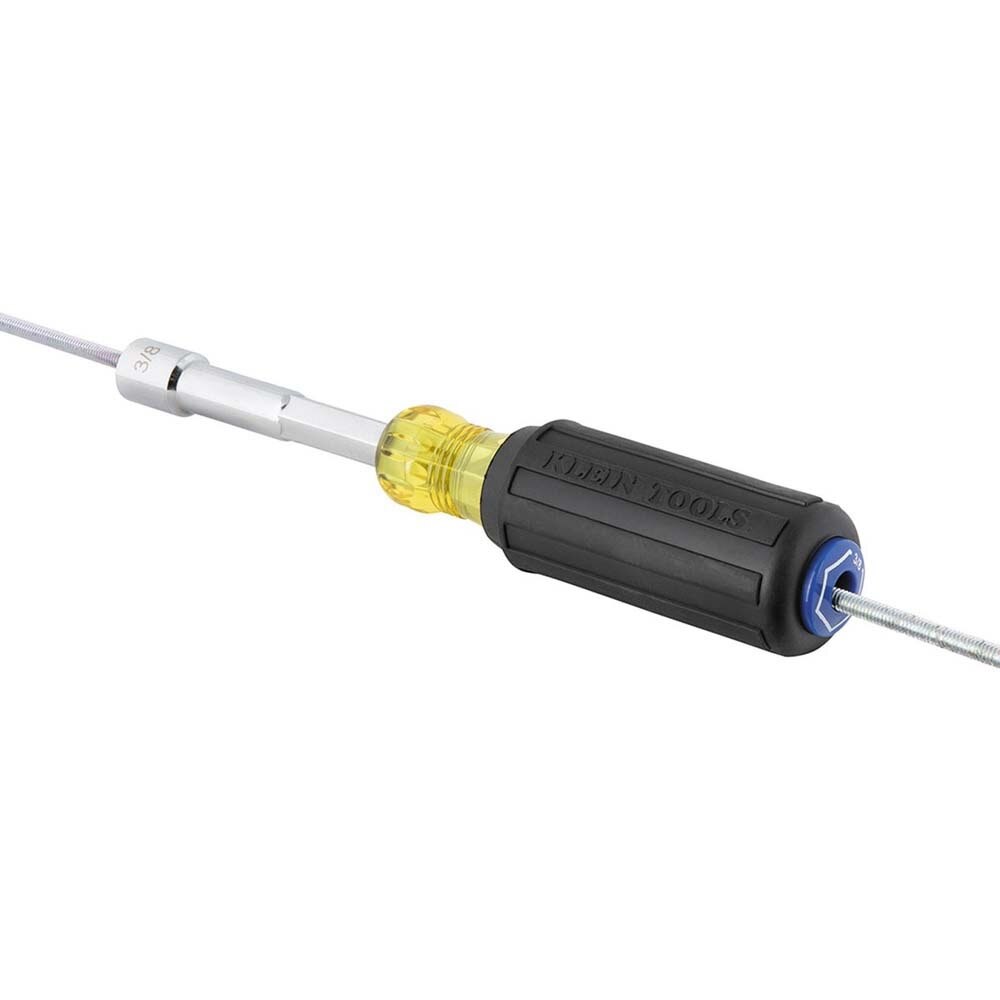 Klein 65438 Color-Coded Hollow-Shaft Heavy-Duty Nut Driver, 3/8-Inch