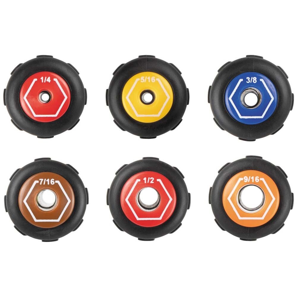 Klein 654516MAG Color-Coded Magnetic Hollow-Shaft Heavy-Duty Nut Driver, 5/16-Inch