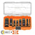 Klein 656QS KNECT Quad-24 Heavy-Duty Impact Flip Sockets, SAE and Metric, 9-Piece